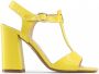 Made in Italia Gele TStrap Hakken Elegante Schoenen Yellow Dames - Thumbnail 8