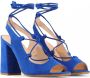 Made in Italia Zwarte sandalen met hoge hak en verstelbare enkelband Blue Dames - Thumbnail 1