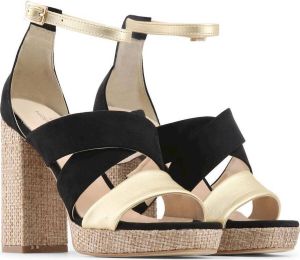 Made in Italia Sandalen Vrouw OFELIA black gold