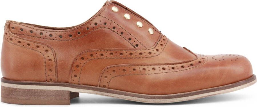 Made in Italia Studded Leather Low Top Schoenen Brown Dames