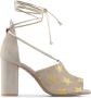 Made in Italia Schoenen Sandalen SIMONA-TAUPE Dames bruin goud - Thumbnail 1