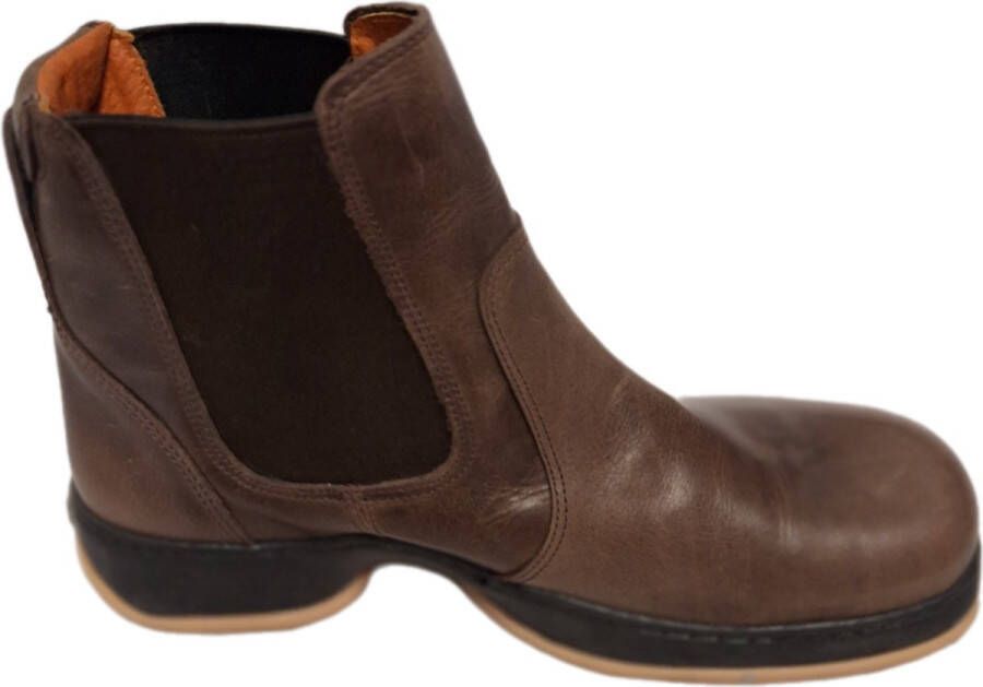 MAG MEGAMOK MAG-4111-CHELSEABOOTS-LEER-LIGHTBROWN