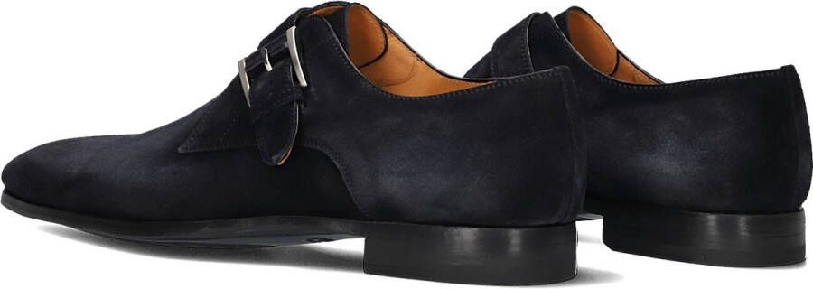 MAGNANNI Nette Schoenen Heren Sue Enkele Gesp Instap Rz Maat: 40 Materiaal: Suède Kleur: Blauw - Foto 6