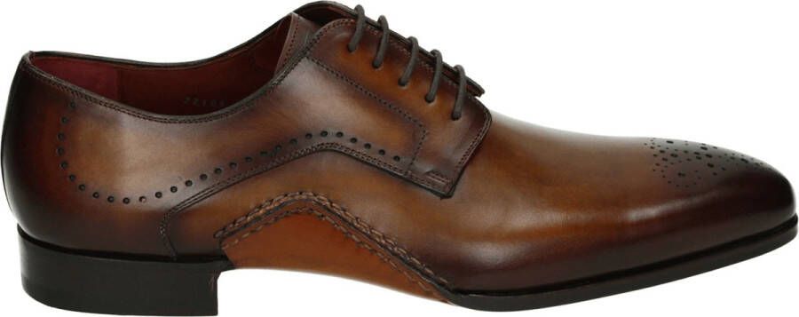 Magnanni 22106~~~~~~~~~~~~~~~~~~~~~~~~~ Nette herenschoenenHeren veterschoen Cognac