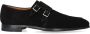 Magnanni Elegante Zwarte Suède Dubbele Monkschoenen Black Heren - Thumbnail 2