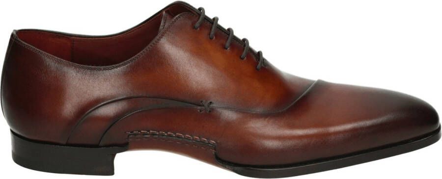Magnanni 24563~~~~~~~~~~~~~~~~~~~~~~~~~ Nette herenschoenenHeren veterschoen Cognac