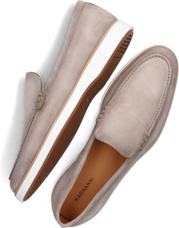 MAGNANNI Loafers Heren 25117 Maat: 44 Materiaal: Suède Kleur: Beige - Foto 2
