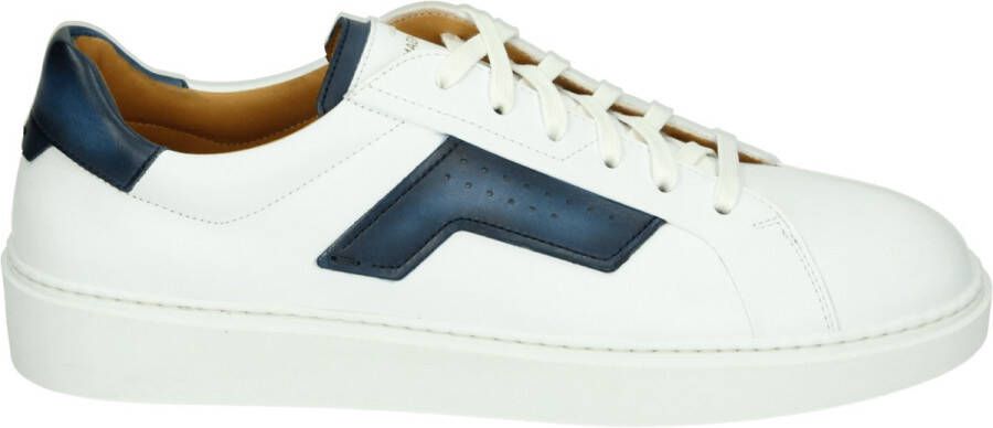 Magnanni 25349~PHOENIX~~~~~~~~~~~~~~~~~ Lage sneakersVrije tijdsschoenenHeren sneakers Wit beige