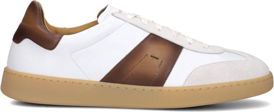 MAGNANNI Lage Sneakers Heren 25851 Maat: 41 5 Materiaal: Leer Kleur: Wit