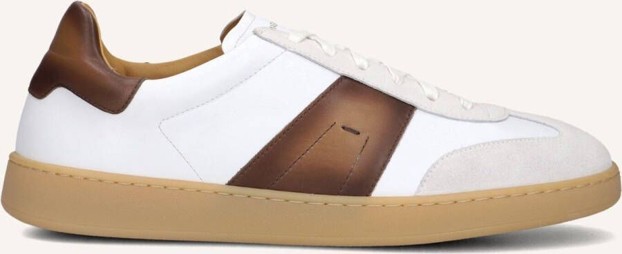 Magnanni 25851 Lage sneakersHeren sneakersVrije tijdsschoenen Wit beige