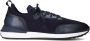 MAGNANNI Lage Sneakers Heren 26069 Maat: 44 Materiaal: Leer Kleur: Blauw - Thumbnail 1
