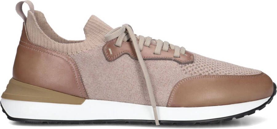 MAGNANNI Lage Sneakers Heren 26069 Maat: 47 Materiaal: Leer Kleur: Bruin