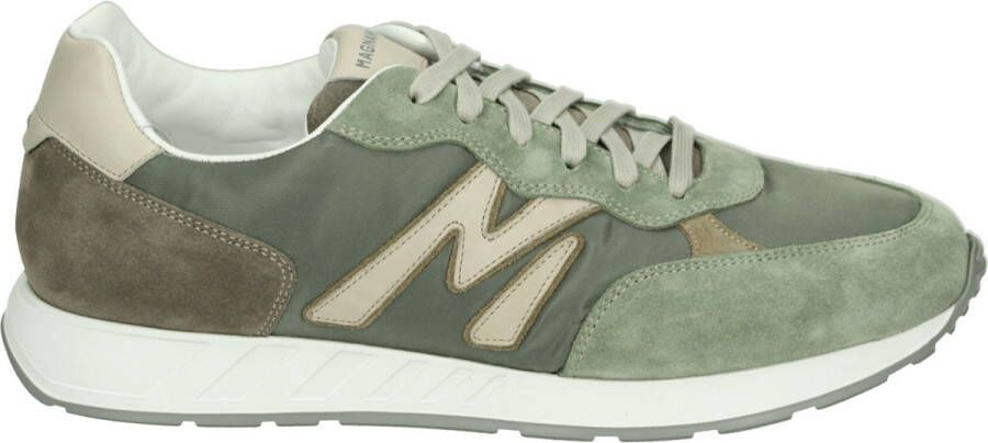 Magnanni 26094~~~~~~~~~~~~~~~~~~~~~~~~~ Lage sneakersVrije tijdsschoenenHeren sneakers Groen