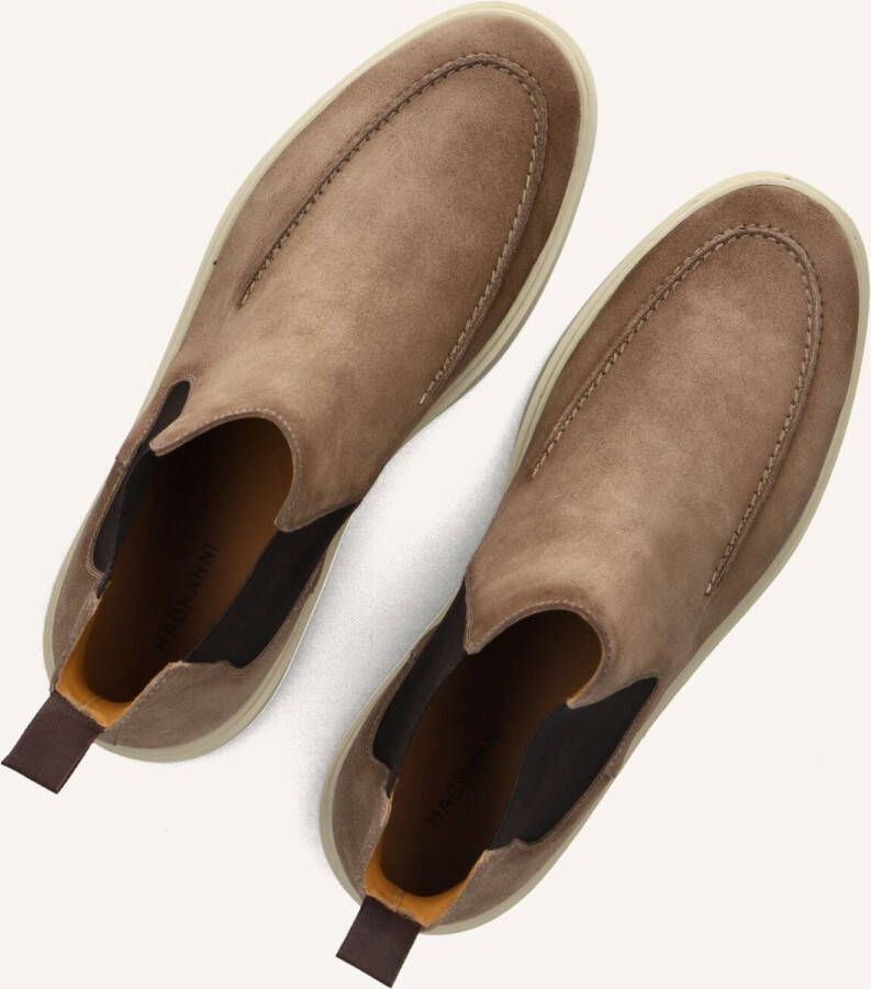 MAGNANNI Chelsea Boots Heren 26301 Maat: 42 5 Materiaal: Suède Kleur: Taupe - Foto 4
