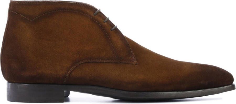 Magnanni Boots Heren Schoenen Suède 17589 Cognac combi