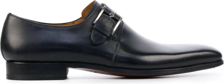 Magnanni Zwarte Gespschoenen Black Heren