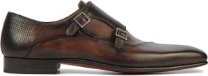Magnanni Instappers Heren Gespschoenen Herenschoenen Leer 24579 Bruin