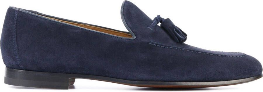 Magnanni Instappers Heren Instapschoenen Herenschoenen Suède 20865 Blauw -  Schoenen.nl