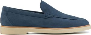 Magnanni Instappers Heren Instapschoenen Herenschoenen Suède 25059 Blauw