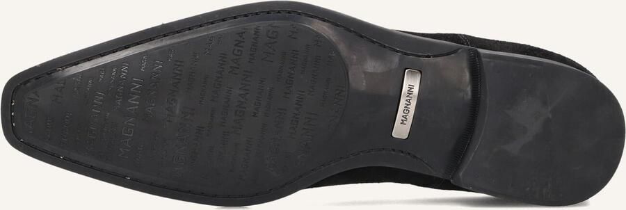MAGNANNI Nette Schoenen Heren 16016 Maat: 44 5 Materiaal: Suède Kleur: Zwart - Foto 4