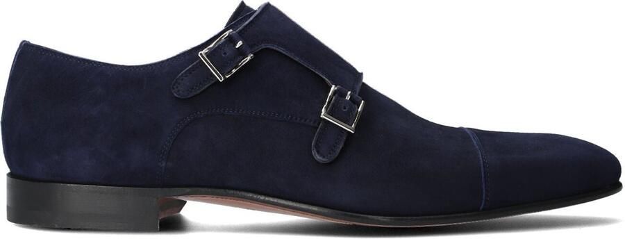 MAGNANNI Nette Schoenen Heren 16016 Maat: 44 5 Materiaal: Suède Kleur: Blauw