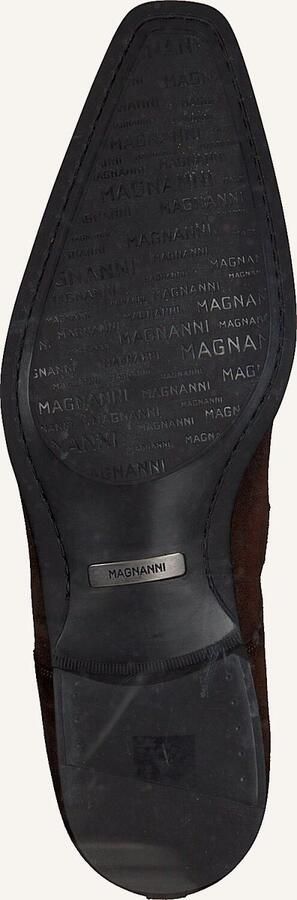 MAGNANNI Nette Schoenen Heren 19531 Maat: 45 Materiaal: Suède Kleur: Cognac - Foto 4
