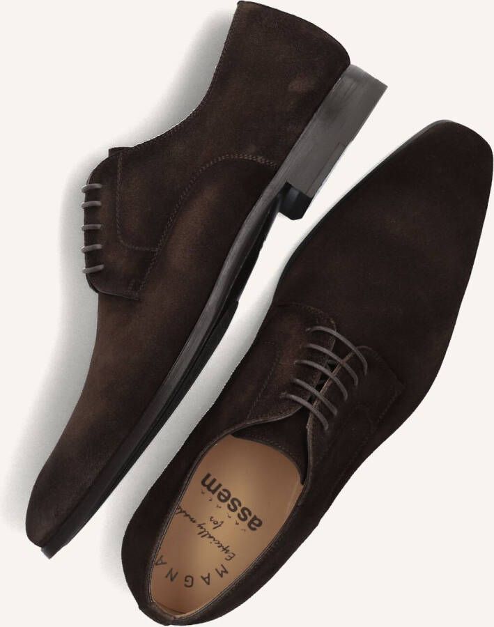MAGNANNI Nette Schoenen Heren 20117 Maat: 45 Materiaal: Suède Kleur: Bruin - Foto 2