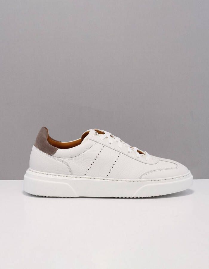 Magnanni 22444 sneakers heren wit rugo blanco-tierra suede