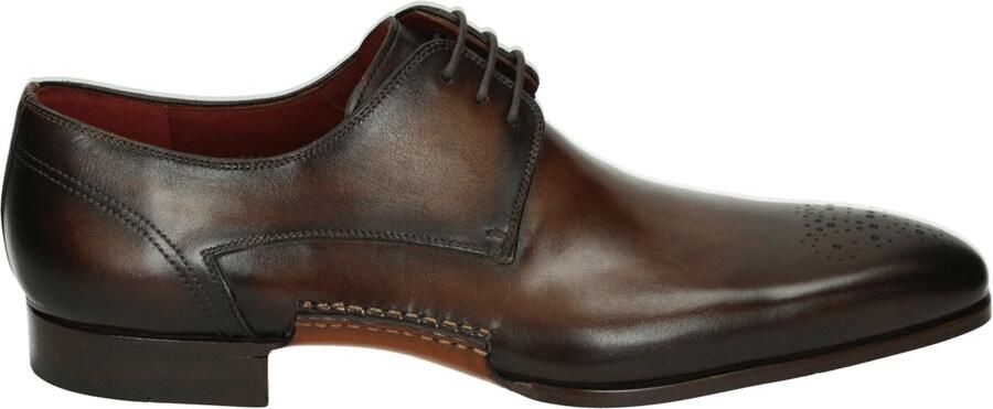 Magnanni 24566~~~~~~~~~~~~~~~~~~~~~~~~~ Nette herenschoenenHeren veterschoen Bruin