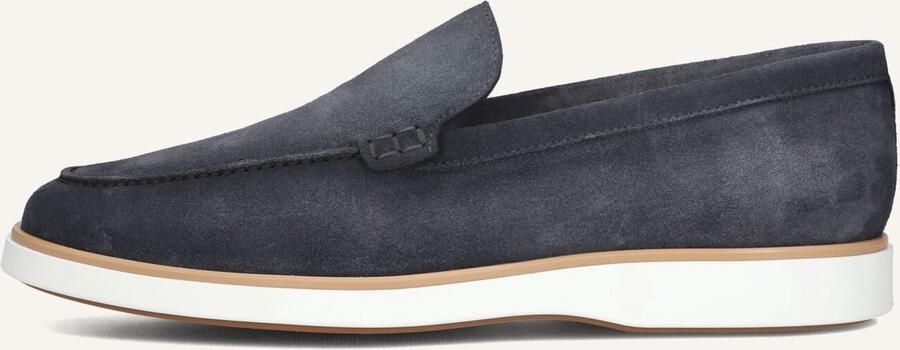 MAGNANNI Loafers Heren 25117 Maat: 45 Materiaal: Suède Kleur: Blauw - Foto 3