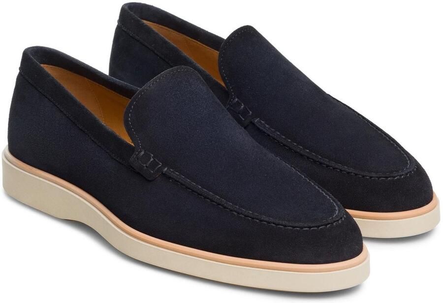 MAGNANNI Loafers Heren 25117 Maat: 45 Materiaal: Suède Kleur: Blauw - Foto 2