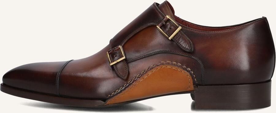 MAGNANNI Nette Schoenen Heren 25491 Maat: 43 Materiaal: Leer Kleur: Bruin - Foto 6