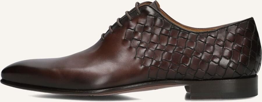 MAGNANNI Nette Schoenen Heren 25699 Maat: 40 Materiaal: Leer Kleur: Bruin - Foto 2