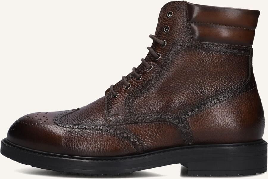 MAGNANNI Veterboots Heren 25835 Maat: 45 Materiaal: Leer Kleur: Bruin - Foto 6