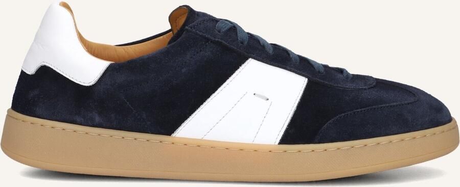 MAGNANNI Lage Sneakers Heren 25851 Sue Maat: 40 Materiaal: Suède Kleur: Blauw