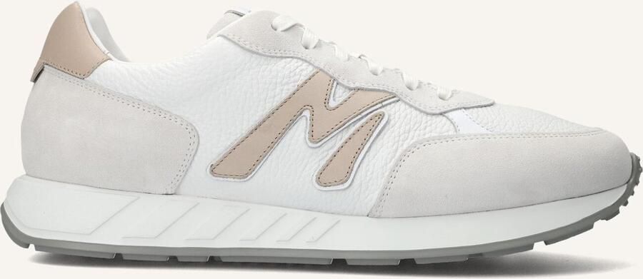 MAGNANNI Lage Sneakers Heren 26144 Maat: 41 Materiaal: Leer Kleur: Wit