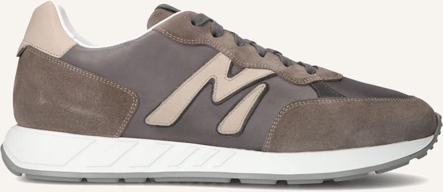 MAGNANNI Lage Sneakers Heren 26144 Maat: 42 5 Materiaal: Suède Kleur: Bruin