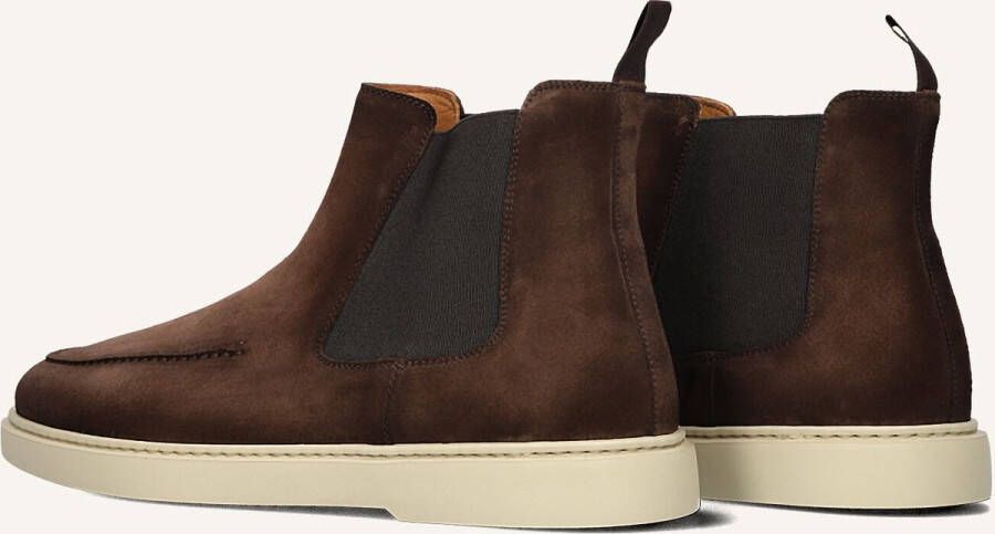 MAGNANNI Chelsea Boots Heren 26301 Maat: 40 Materiaal: Textiel Kleur: Bruin - Foto 4
