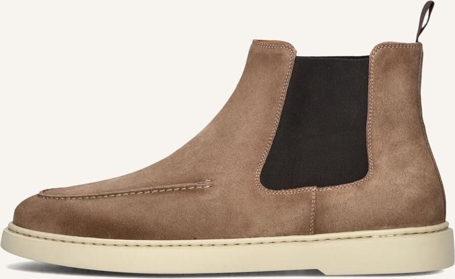 MAGNANNI Chelsea Boots Heren 26301 Maat: 42 5 Materiaal: Suède Kleur: Taupe - Foto 2