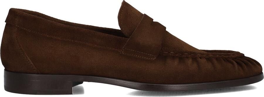MAGNANNI Loafers Heren 26569 Maat: 41 Materiaal: Suède Kleur: Bruin