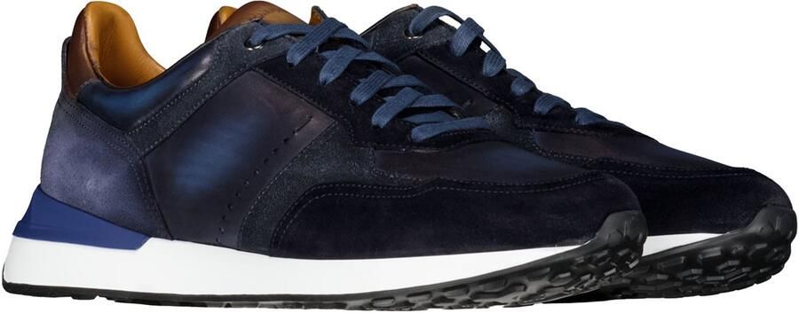 Magnanni 24747~SONA~II~~~~~~~~~~~~~~~~~ Lage sneakersVrije tijdsschoenenHeren sneakers Blauw - Foto 2
