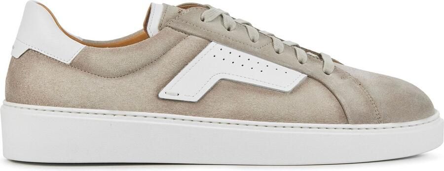 MAGNANNI Lage Sneakers Heren 25349 Sue Maat: 42 Materiaal: Suède Kleur: Beige