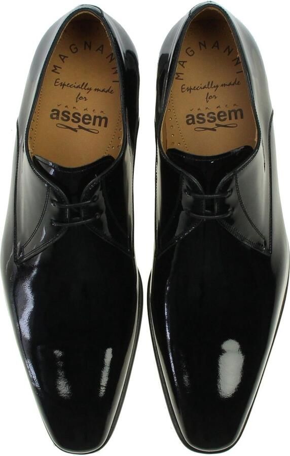 MAGNANNI Veterschoenen Heren 9964 Maat: 40 5 Materiaal: Lakleer Kleur: Zwart - Foto 4