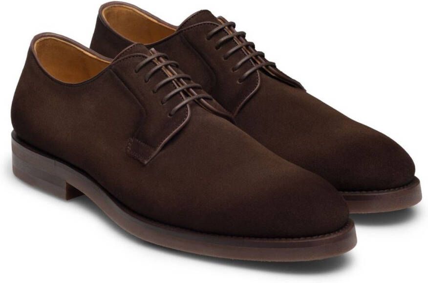 Magnanni Schoenen Bruin Lanai Veterschoenen Bruin
