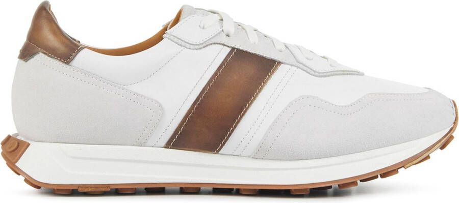 MAGNANNI Lage Sneakers Heren Phoenix Maat: 40 Materiaal: Leer Kleur: Wit
