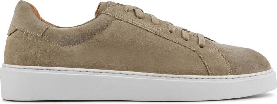 MAGNANNI Lage Sneakers Heren 24720 Sue Maat: 41 5 Materiaal: Suède Kleur: Beige