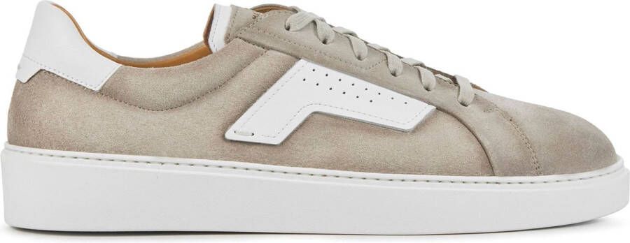 MAGNANNI Lage Sneakers Heren 25349 Sue Maat: 40 Materiaal: Suède Kleur: Beige