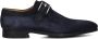 MAGNANNI Nette Schoenen Heren Sue Enkele Gesp Instap Rz Maat: 43 5 Materiaal: Suède Kleur: Blauw - Thumbnail 2