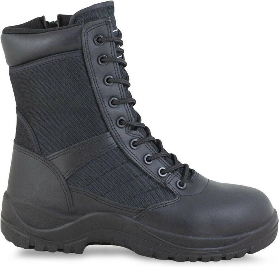 Magnum Centurion 8.0 SZ Sidezip Heren Tactische Laarzen Inzetlaarzen Militaire Politie Security Boots Zwart M801385