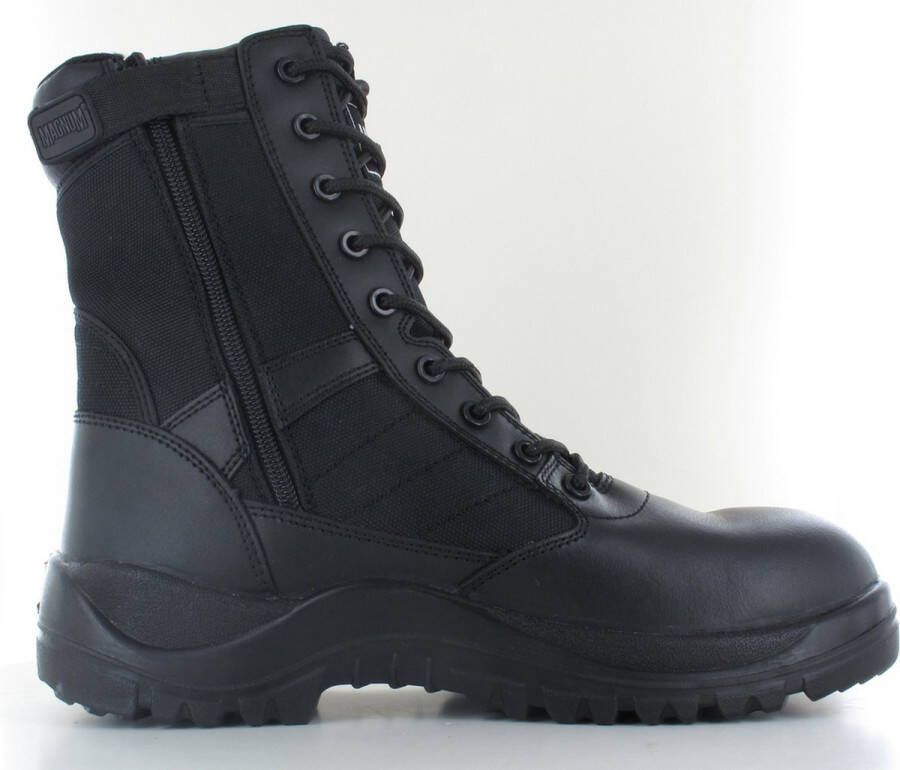Magnum Centurion 8.0 SZ Sidezip Tactische Laarzen Inzetlaarzen Militaire Politie Security Boots Zwart M801385